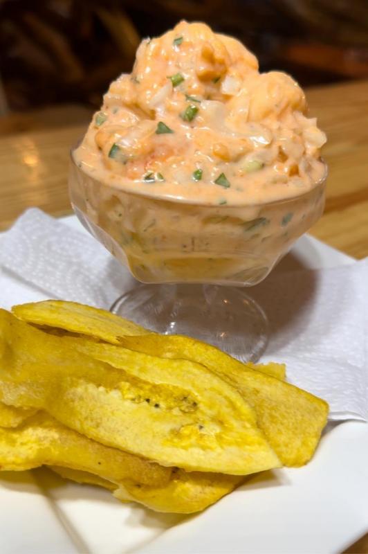 Coctel de camarones 
