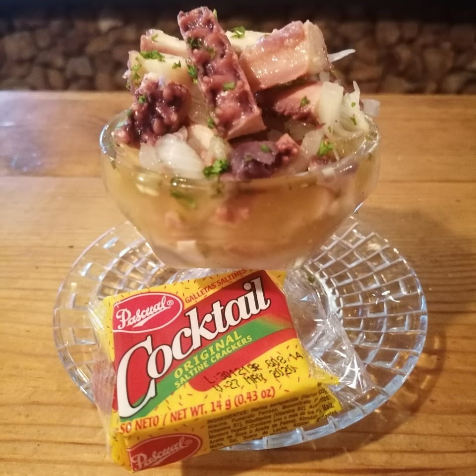 Ceviche de pulpo  