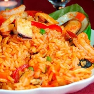 Arroz con mariscos 