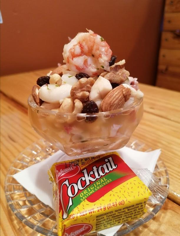 Ceviche Frutos secos 