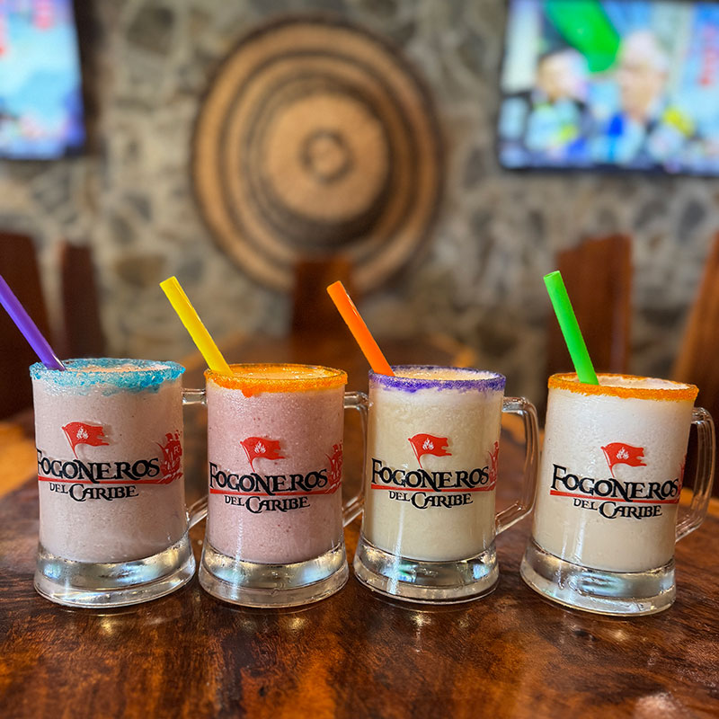 Batidos de fruta natural