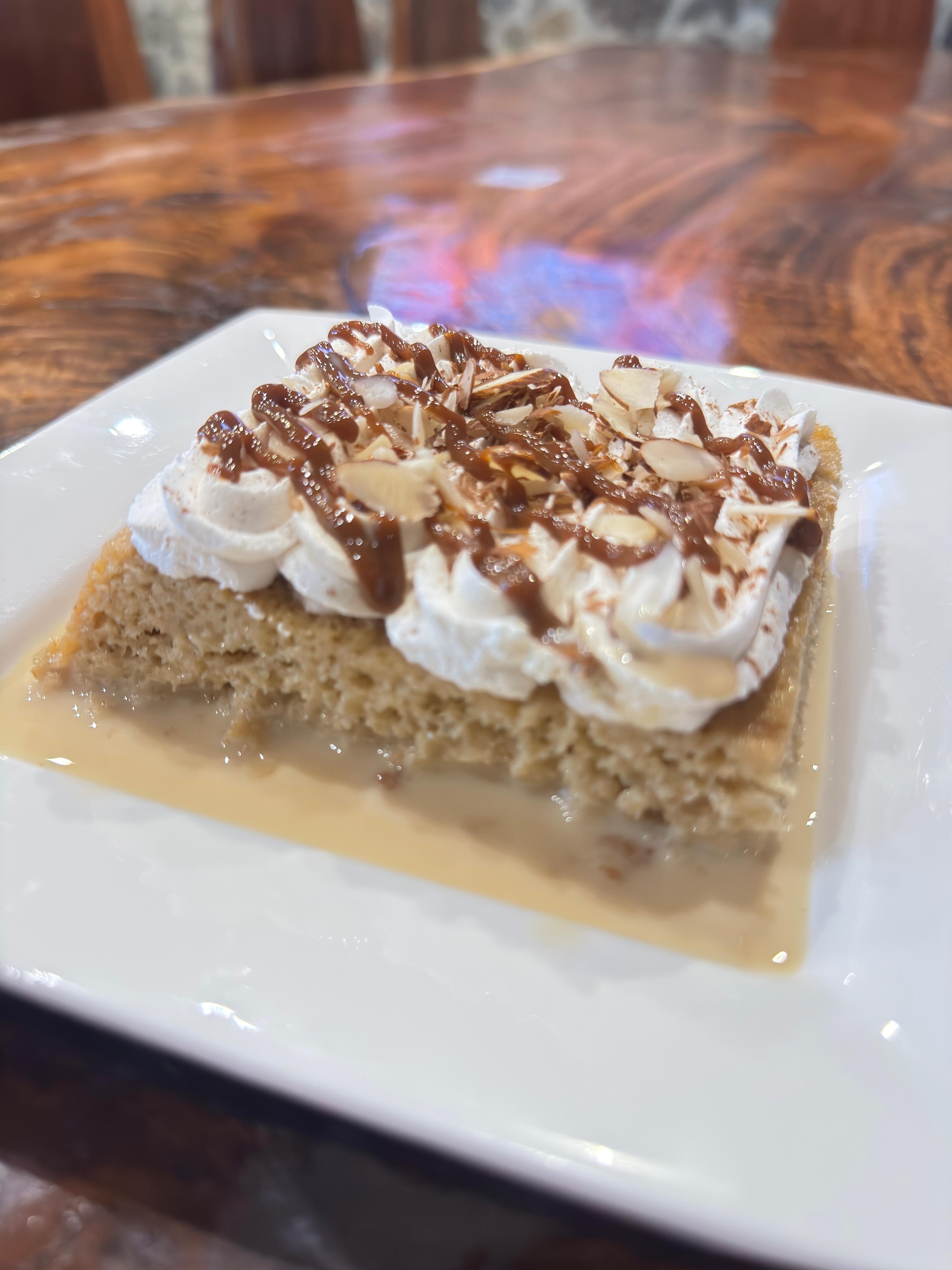Postre tres leches